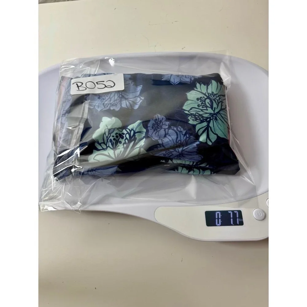 Blue Floral Active Skort Sz L Athleisure Pickleball‎ Tennis Sporty Outdoor Golf